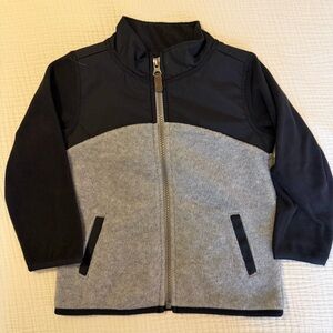 Carter’s Black and Gray Zip-Up Jacket
